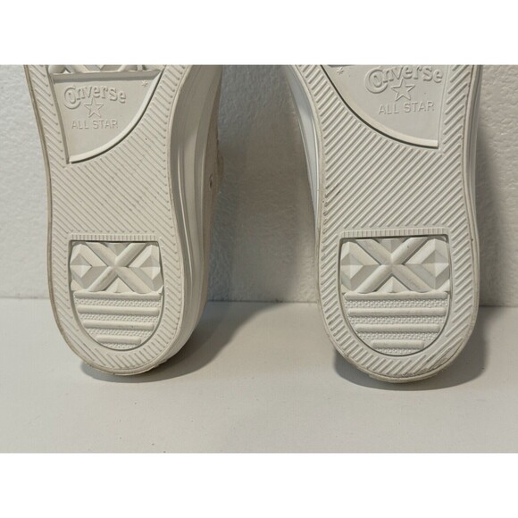 Converse Chuck Taylor All-Star Low Top Beige Suede Mens Sz 8 Womens 10 NEW - Picture 12 of 13